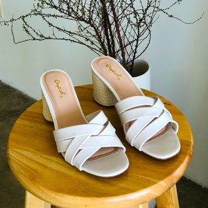 Leona Block Heels Size 6